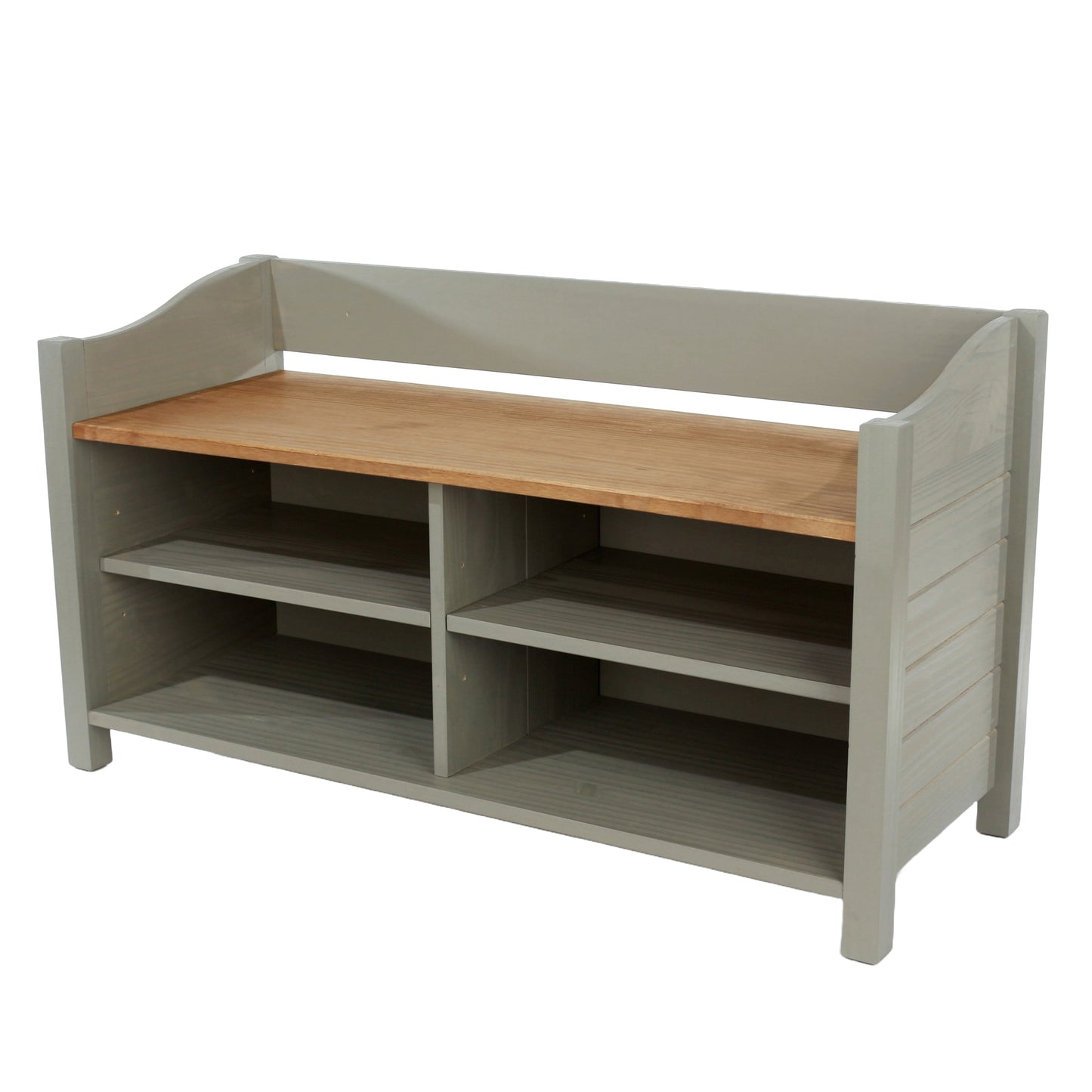 Corona Grey Shoe Bench (CRG955)