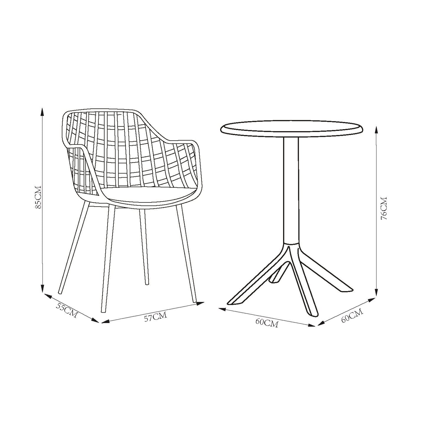 Rimini garden (GRDTC102-MG)