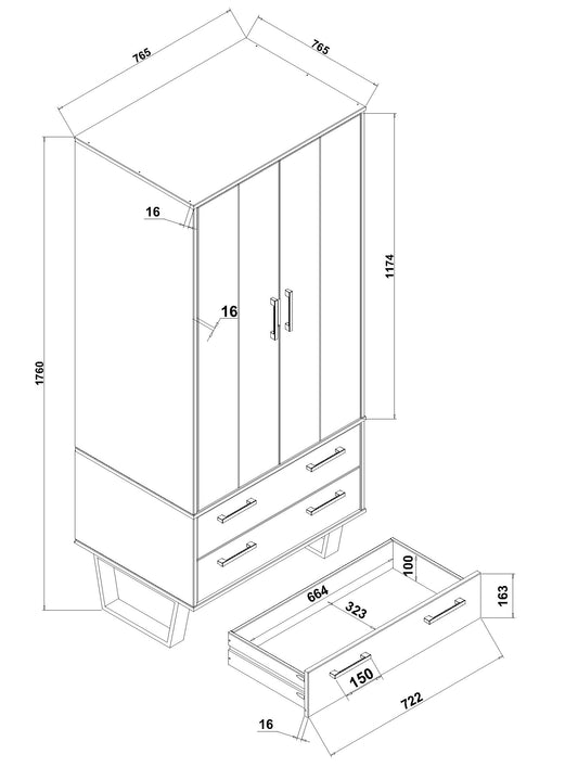 Texas Wardrobe (TXG582)