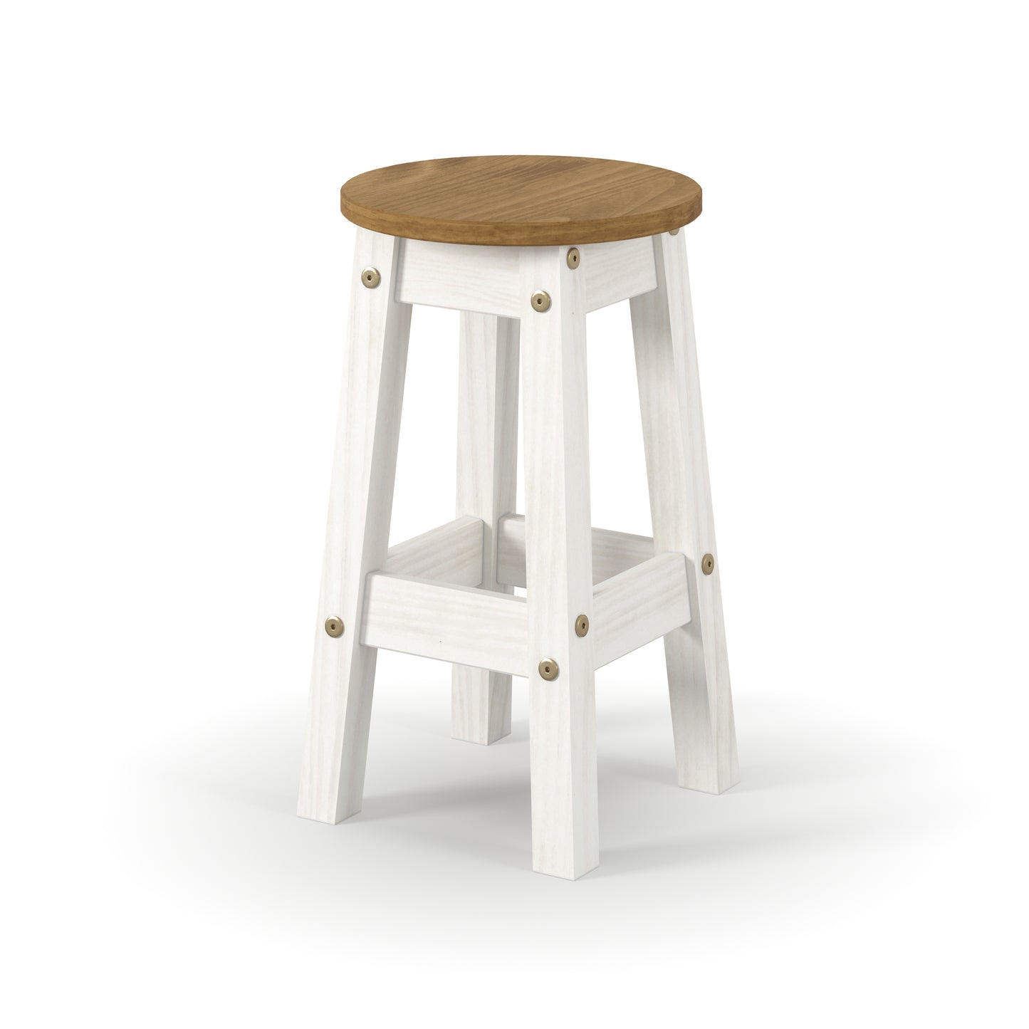 Corona White Bench seat (CRWSTL)