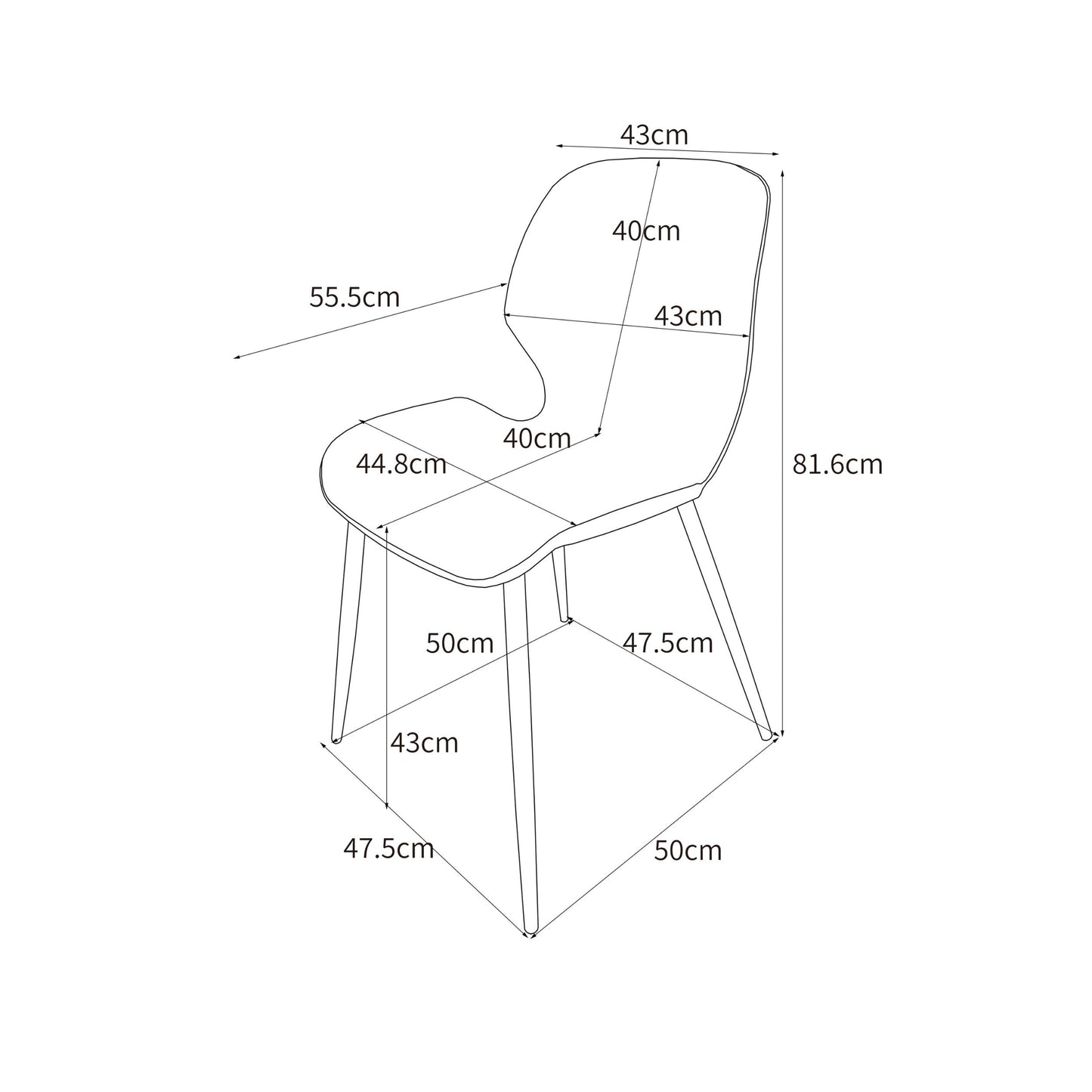 Aspen Chairs (ASCH23-GR)