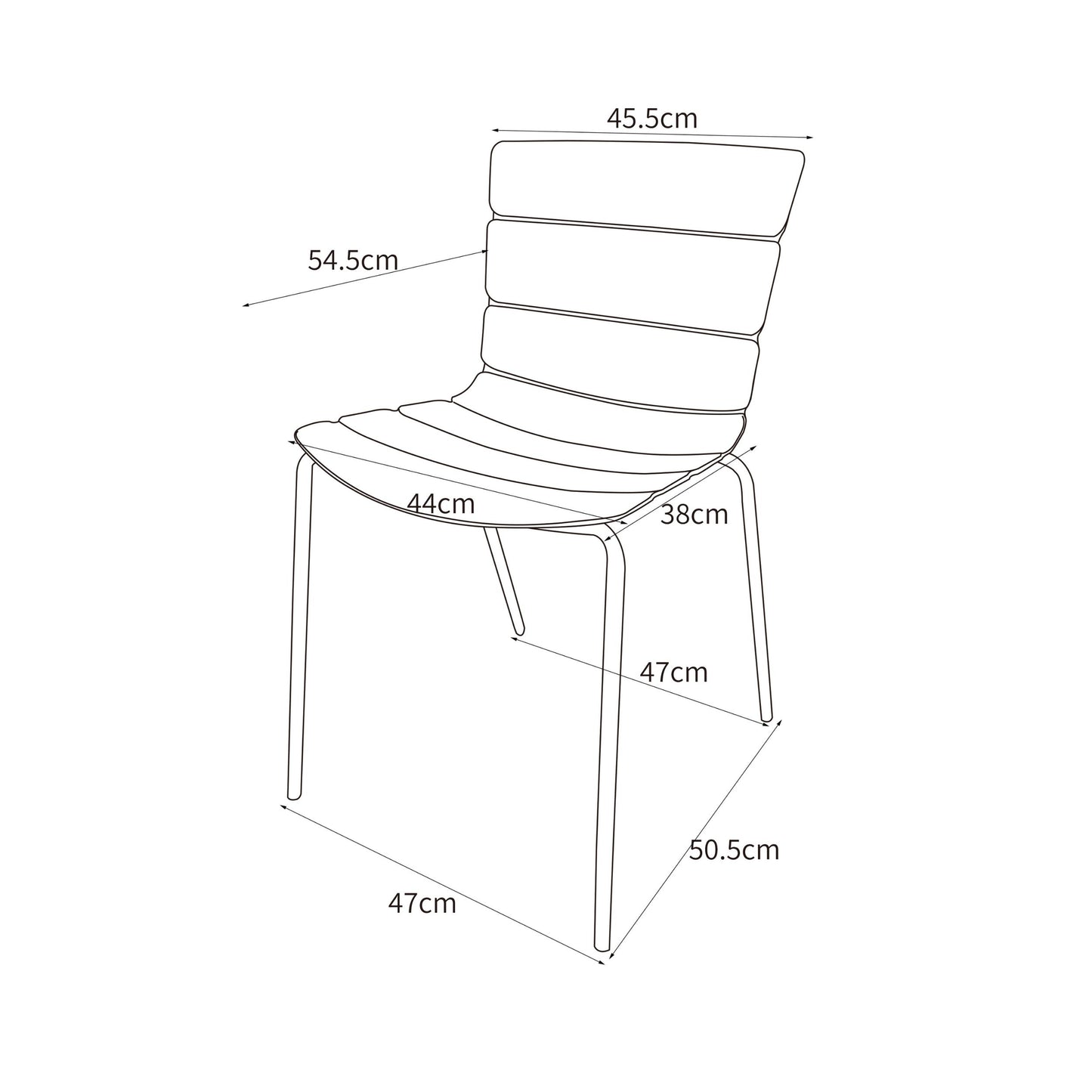 Aspen Chairs (ASCH25-GR)
