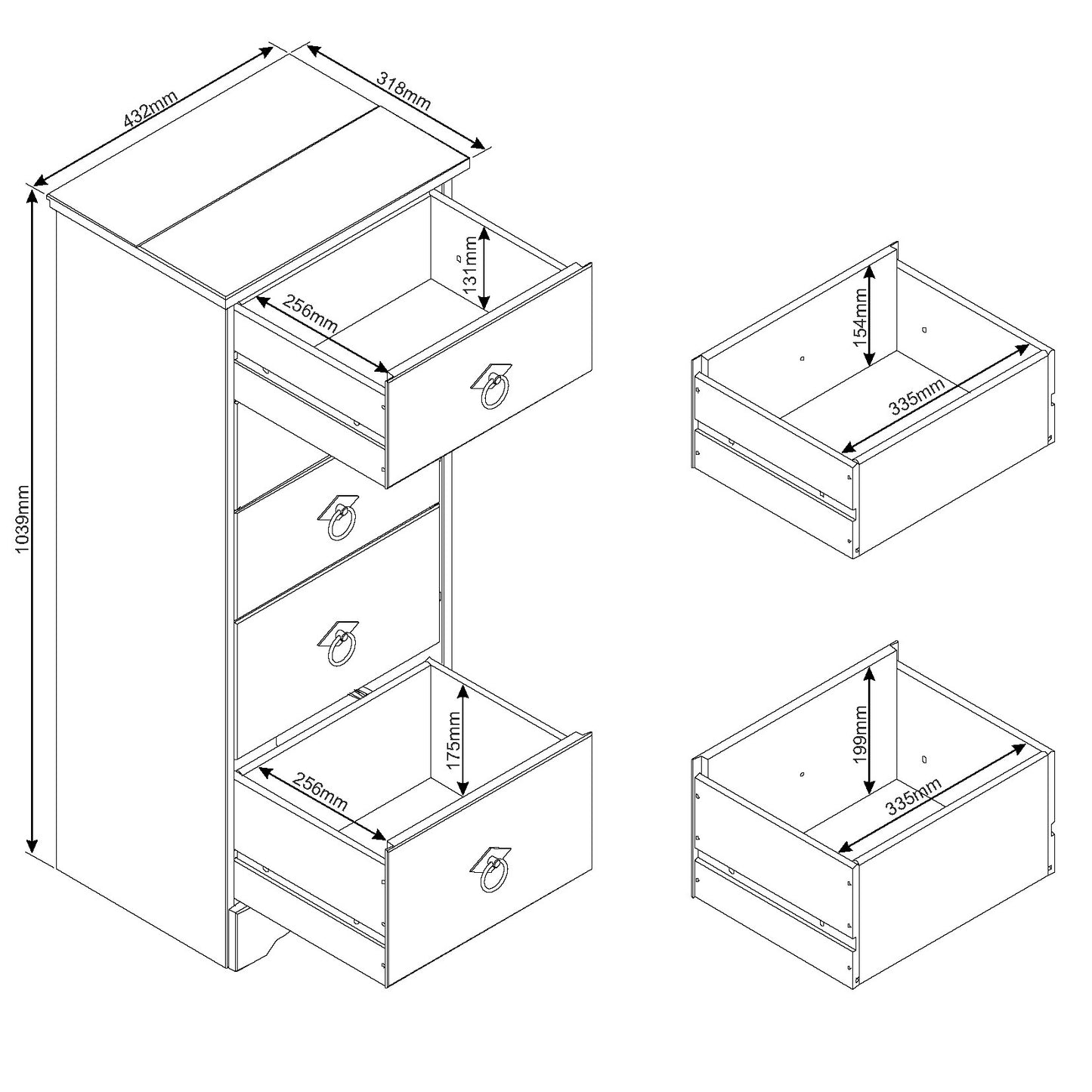 Corona Classic Bedroom (GCCR517)