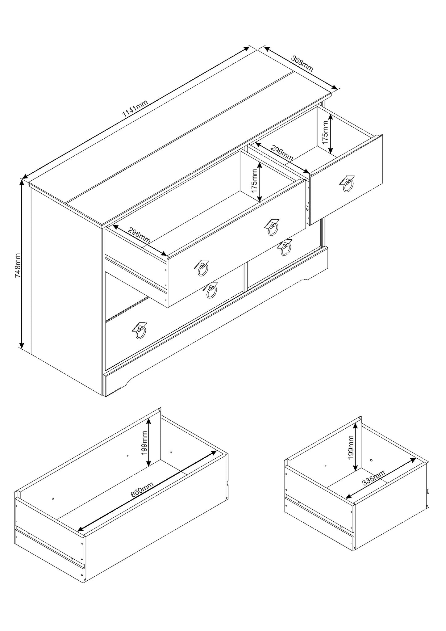 Corona Classic Bedroom (GCCR533)