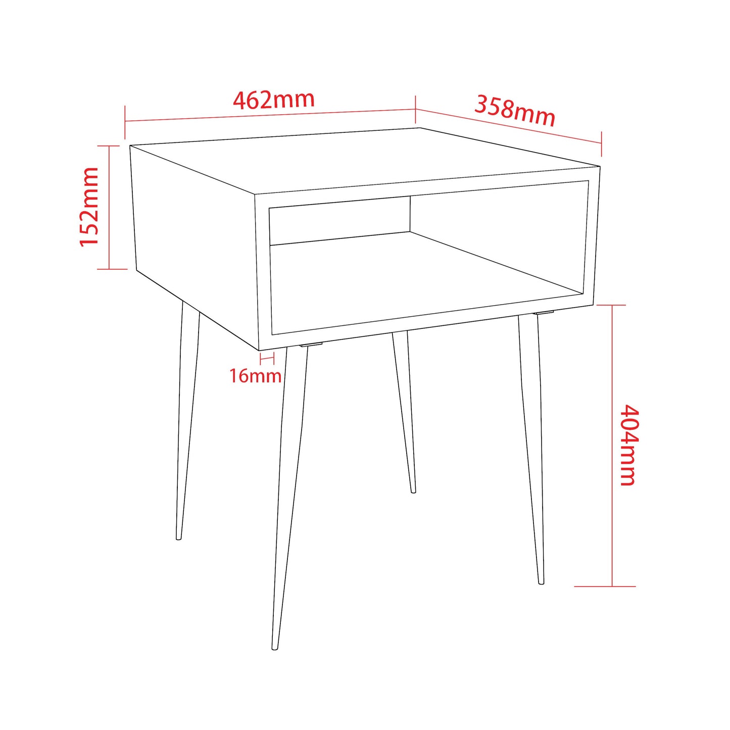 Options Bedside Tables (MBS105)
