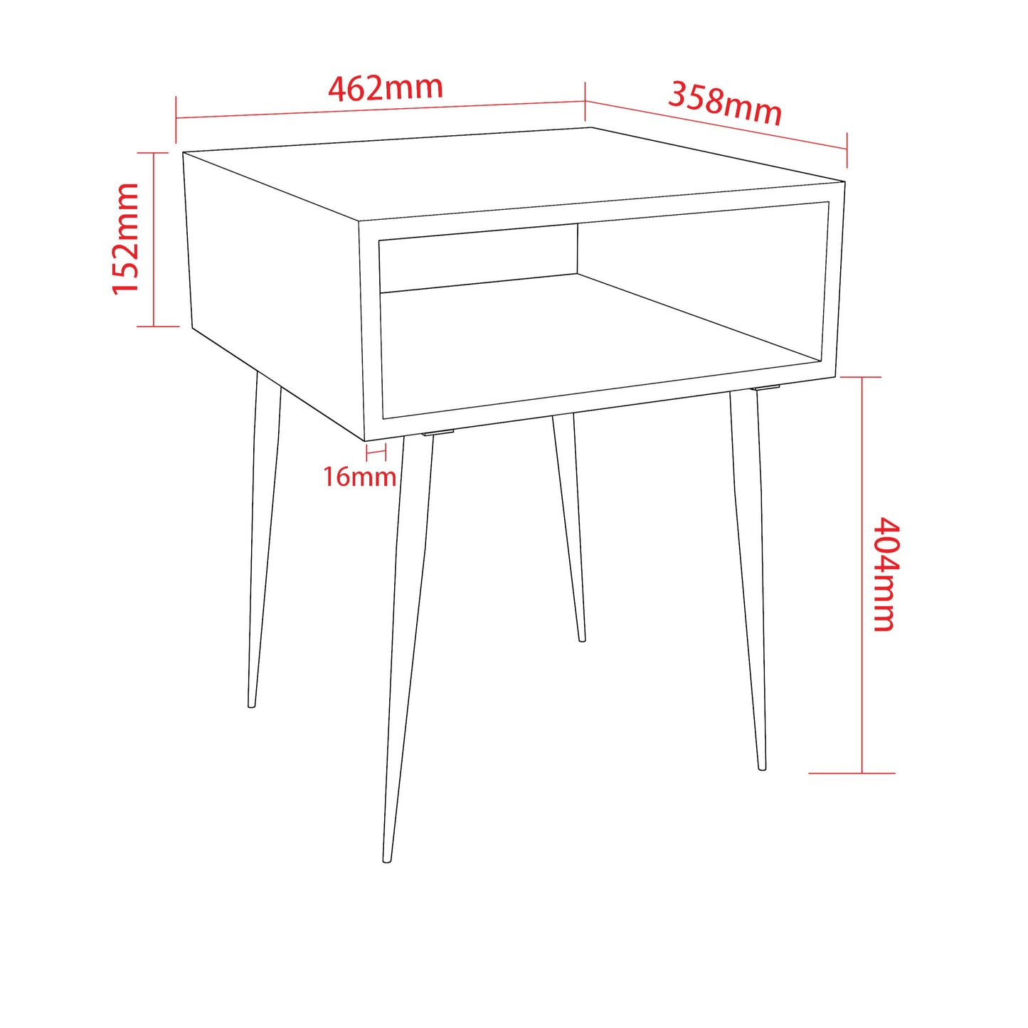 Options Bedside Tables (MBS106)