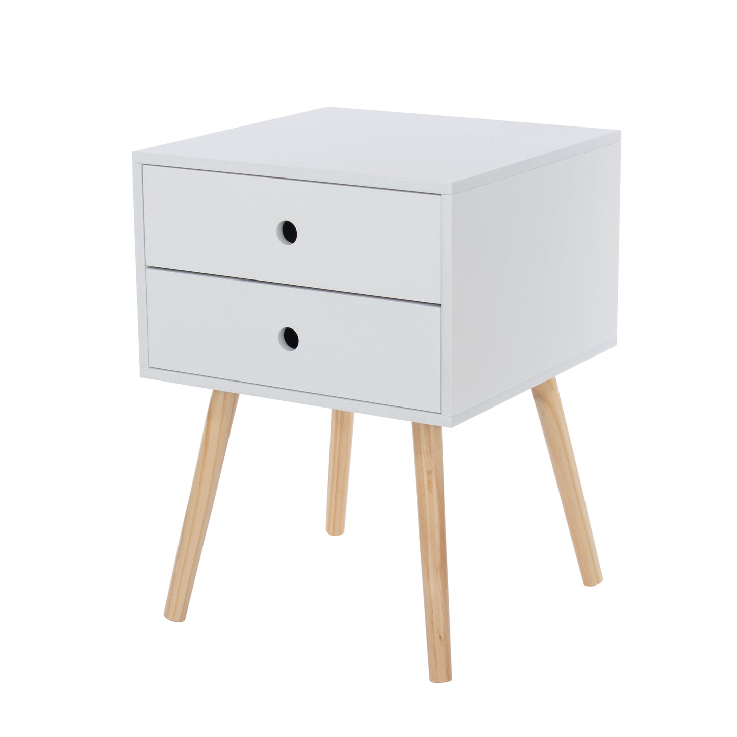 Options White Bedside (BS110)