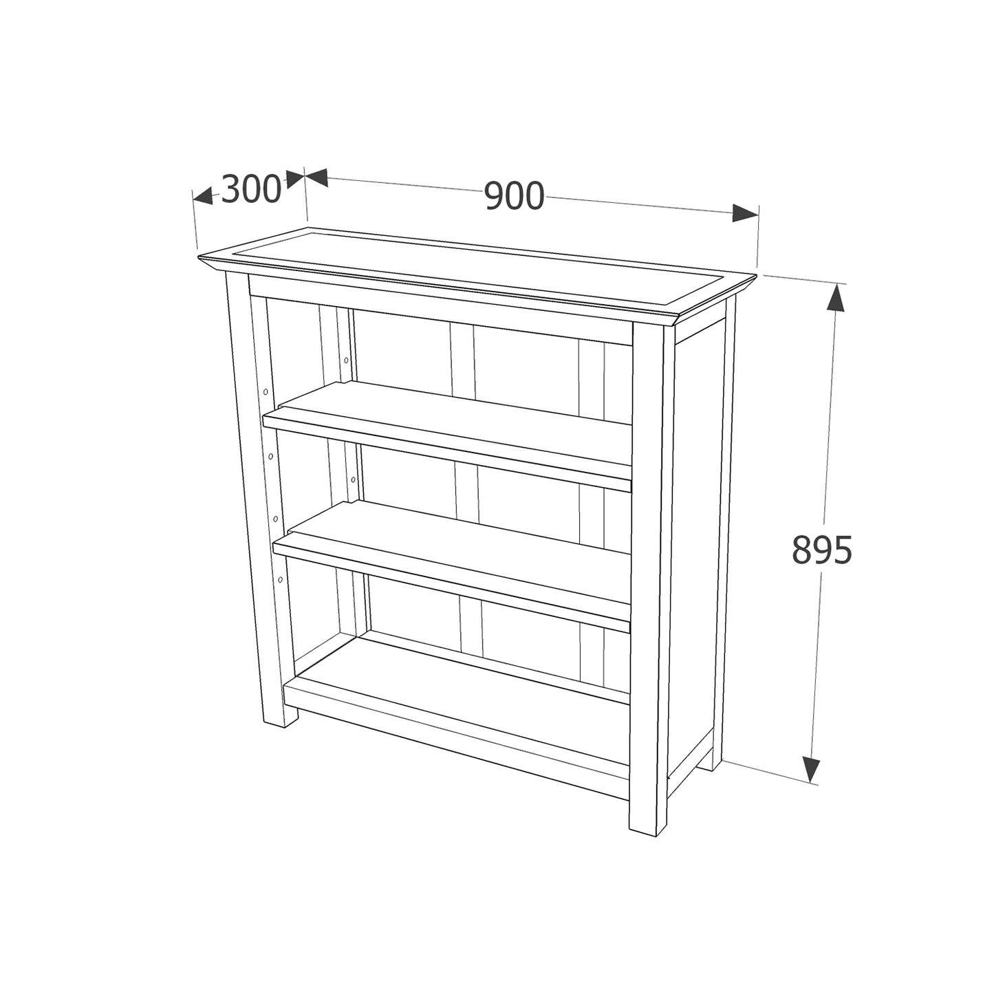 Dunkeld Bookcase (DK311)