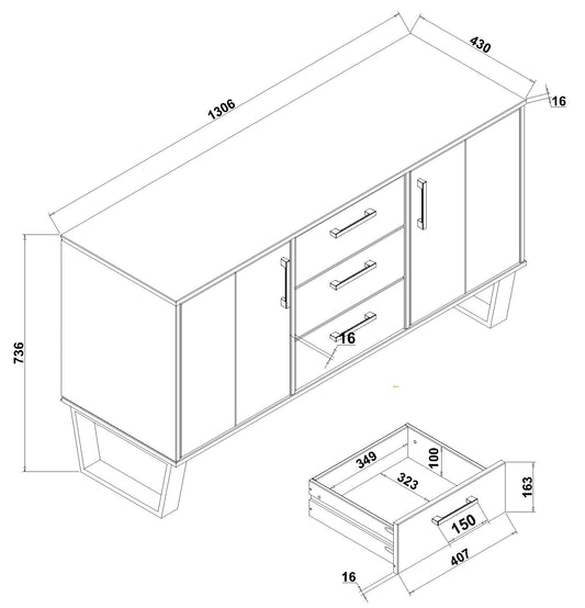Texas Sideboard (TXG916)