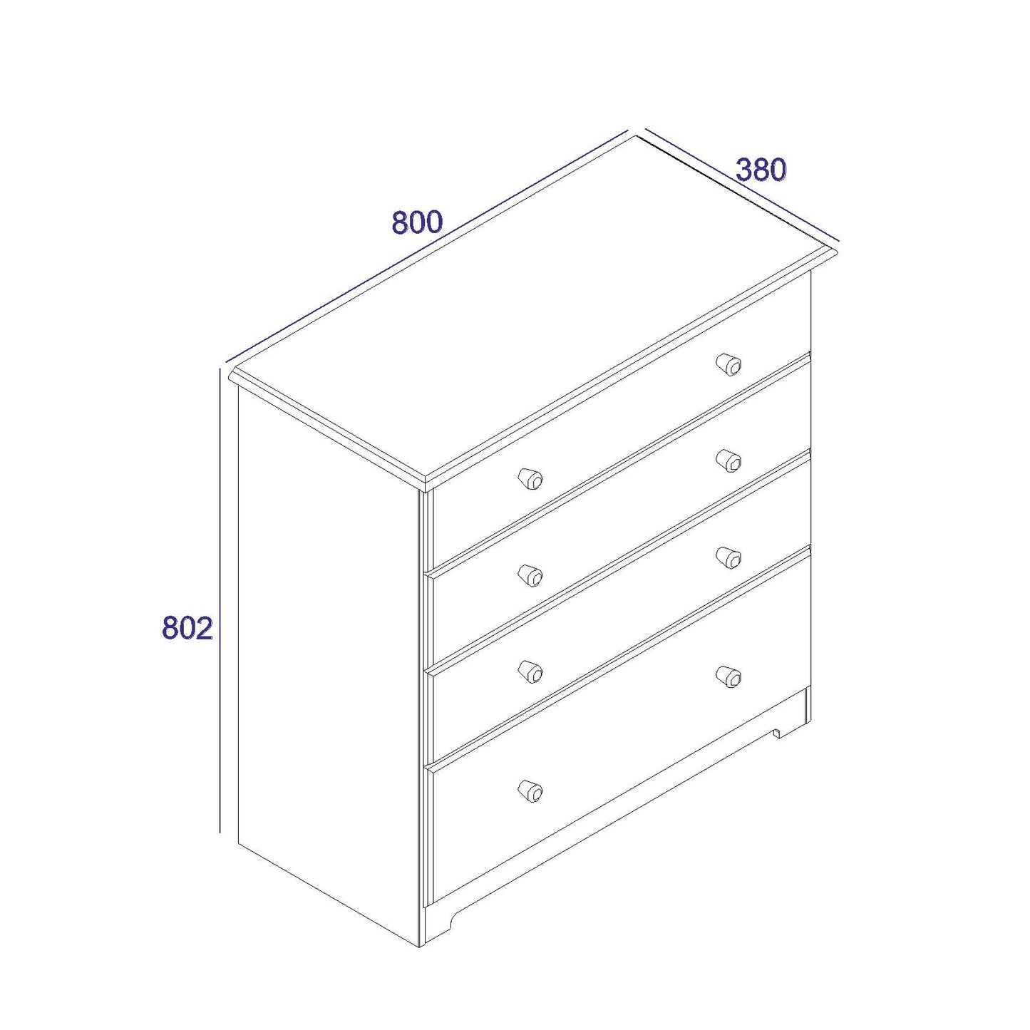 Colorado Chest of Drawers (CL514)