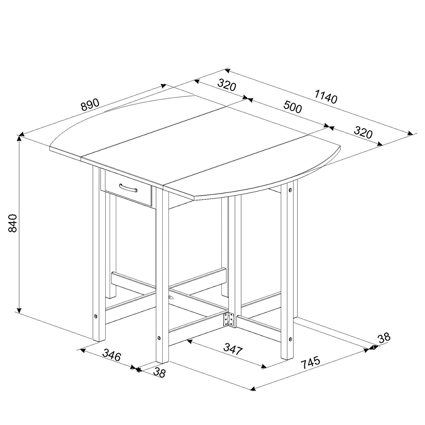 Corona Grey Dining Set (CRGTBSET5)