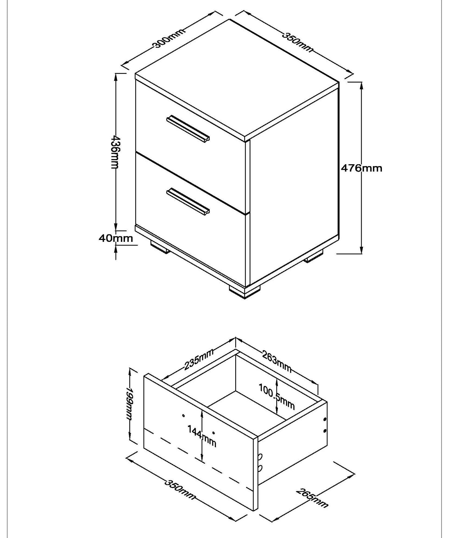 Lido Bedside (LD210)
