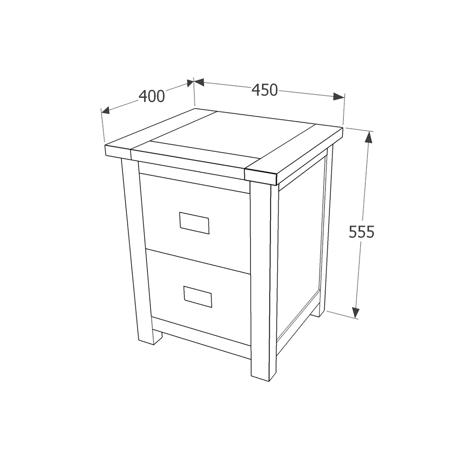 Dunkeld Bedside (DK210)
