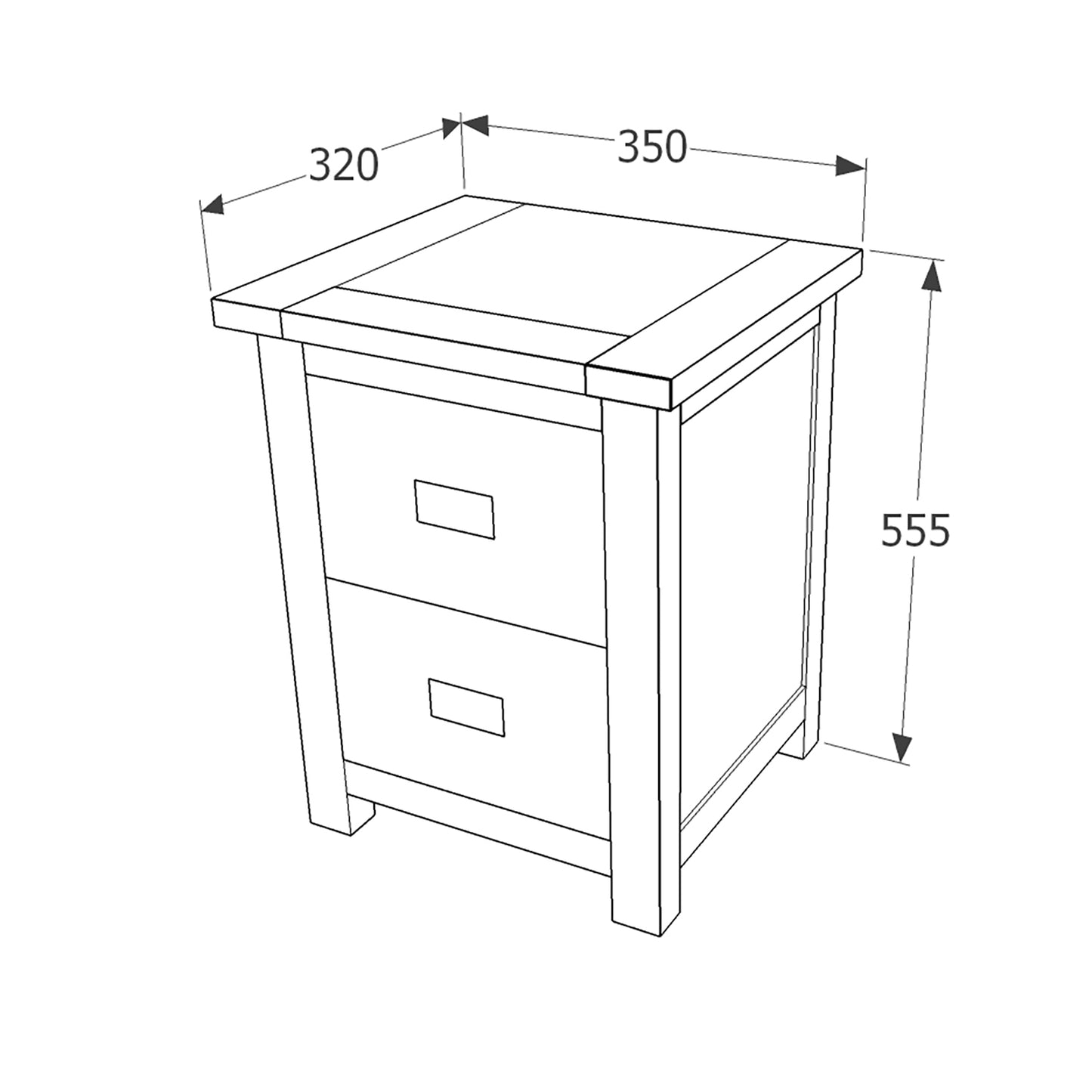 Dunkeld Bedside (DK209)