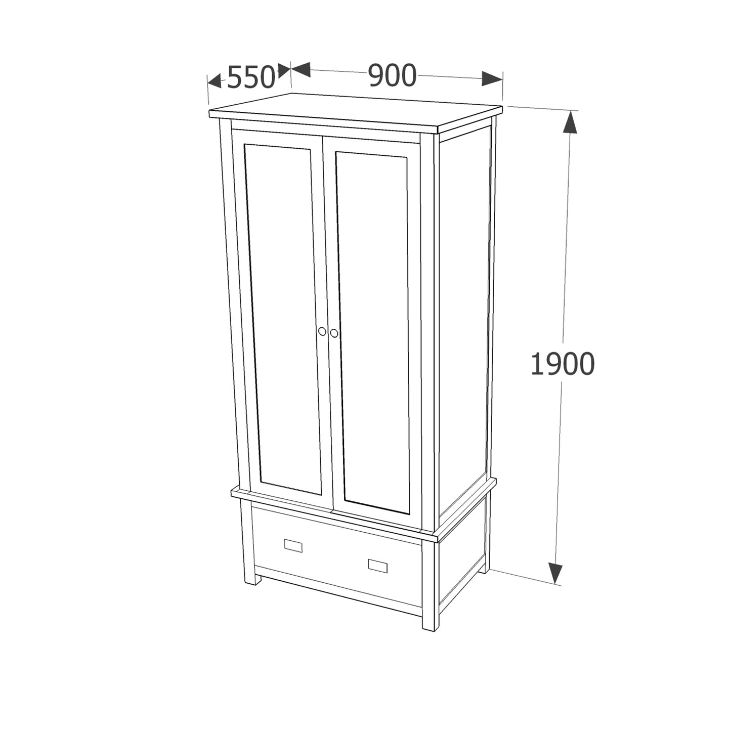 Dunkeld Wardrobe (DK221)