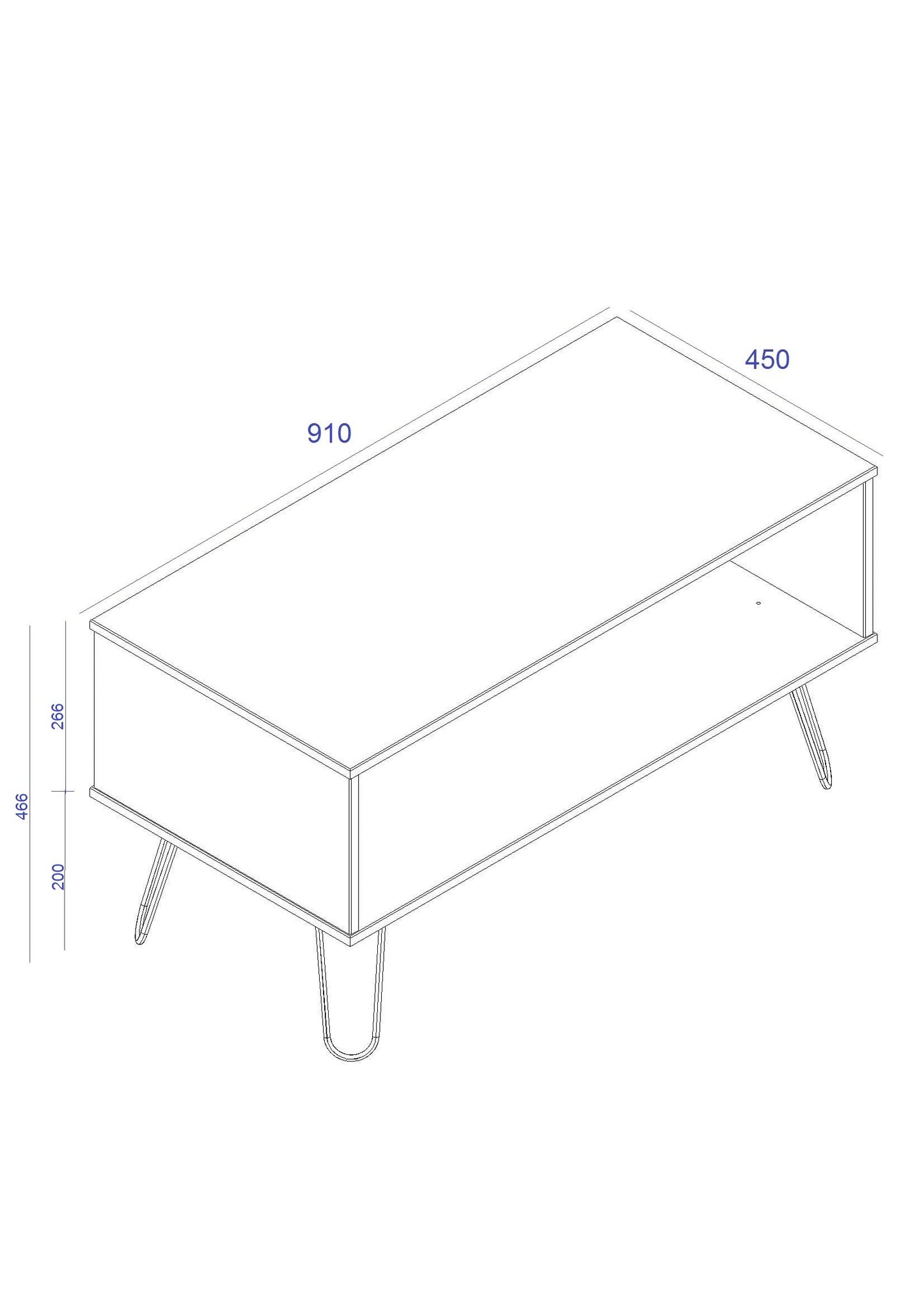 Augusta White Occassional Table (AGW902)