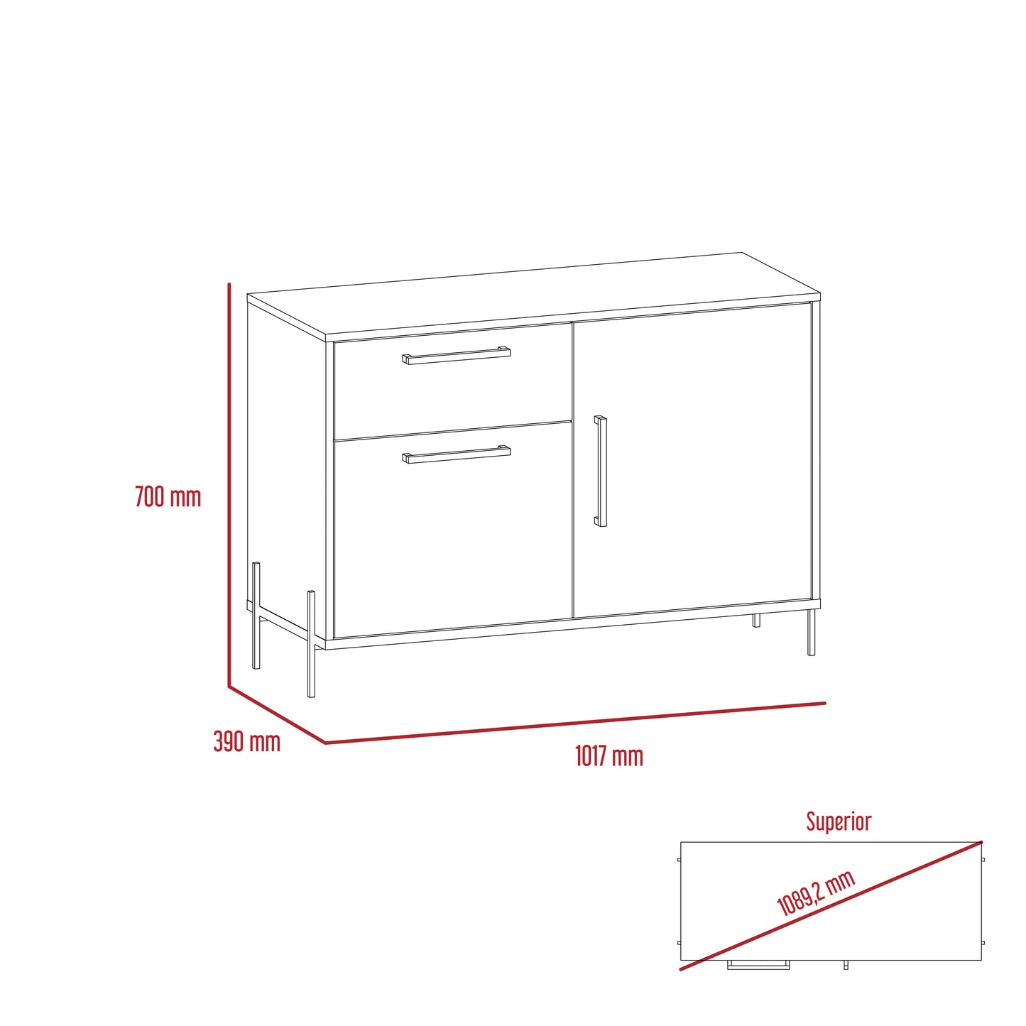 Harvard sideboard (HR915)