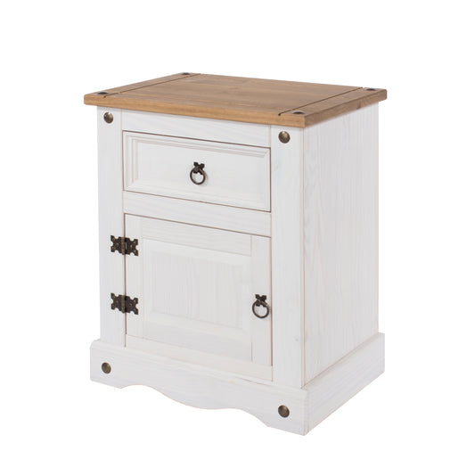 Corona White Bedside (CRW110)