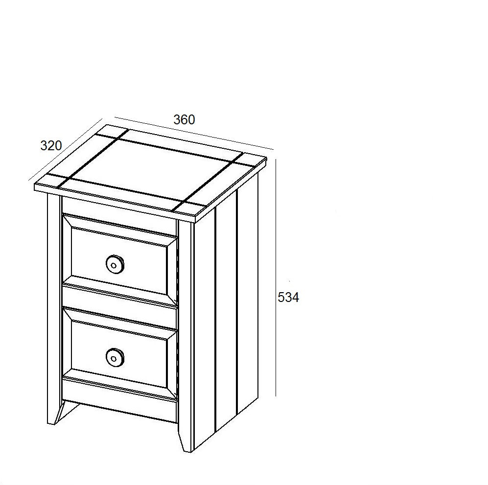 Capri Bedside (CP309)