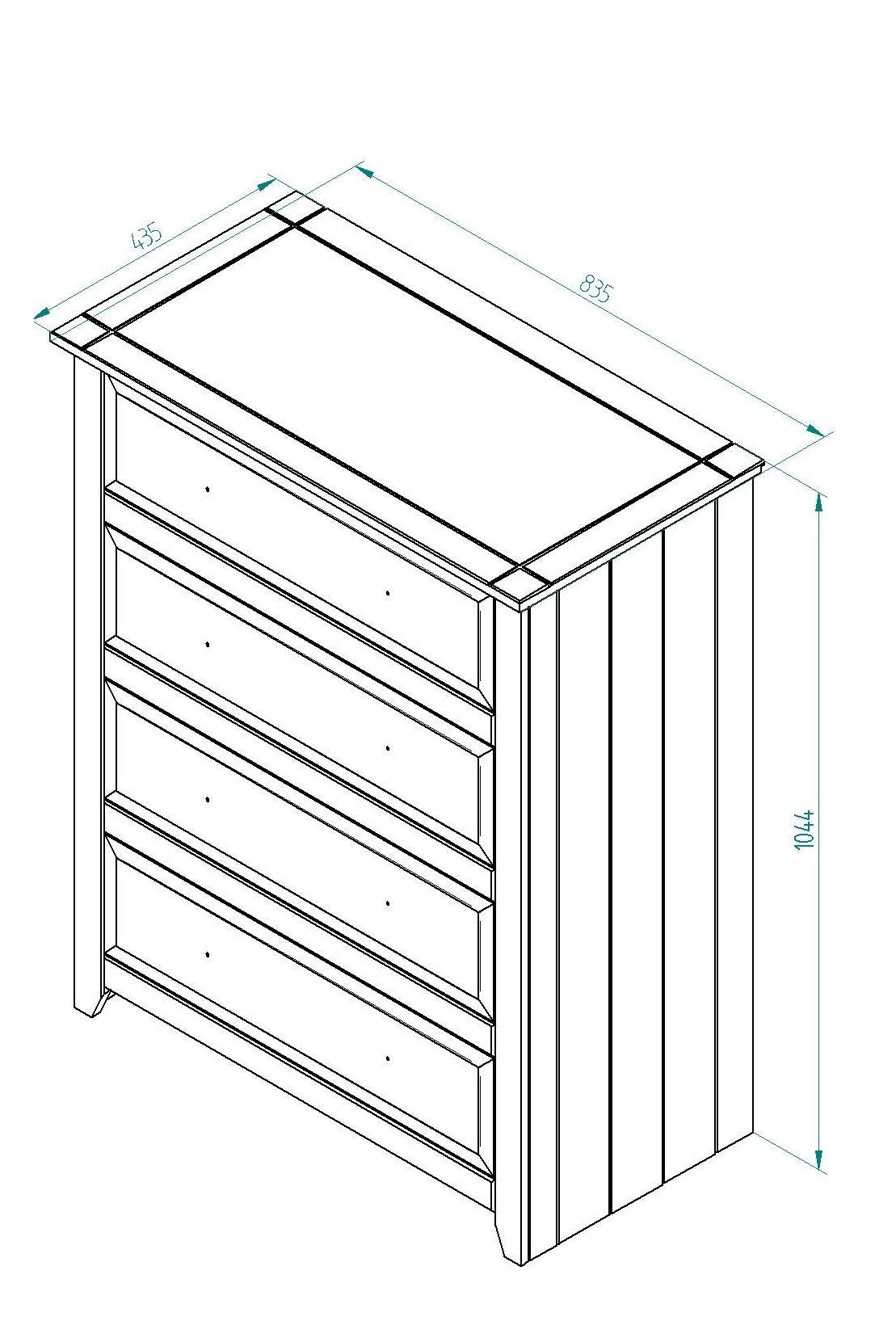 Capri Chest of Drawers (CP314)
