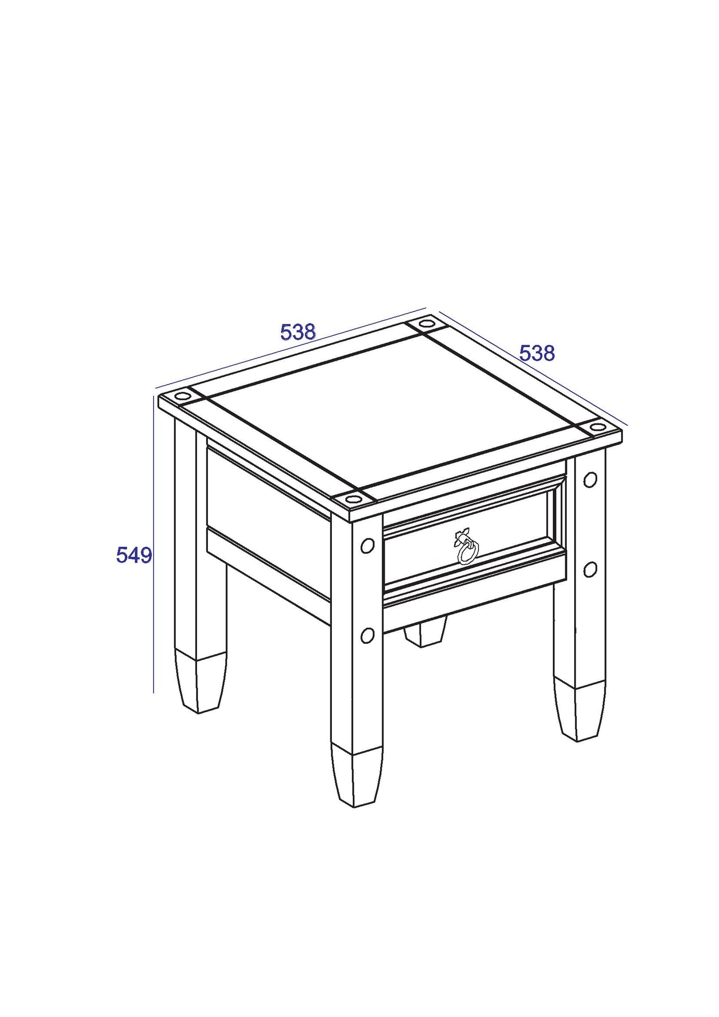 Corona Occassional Table (CR906)