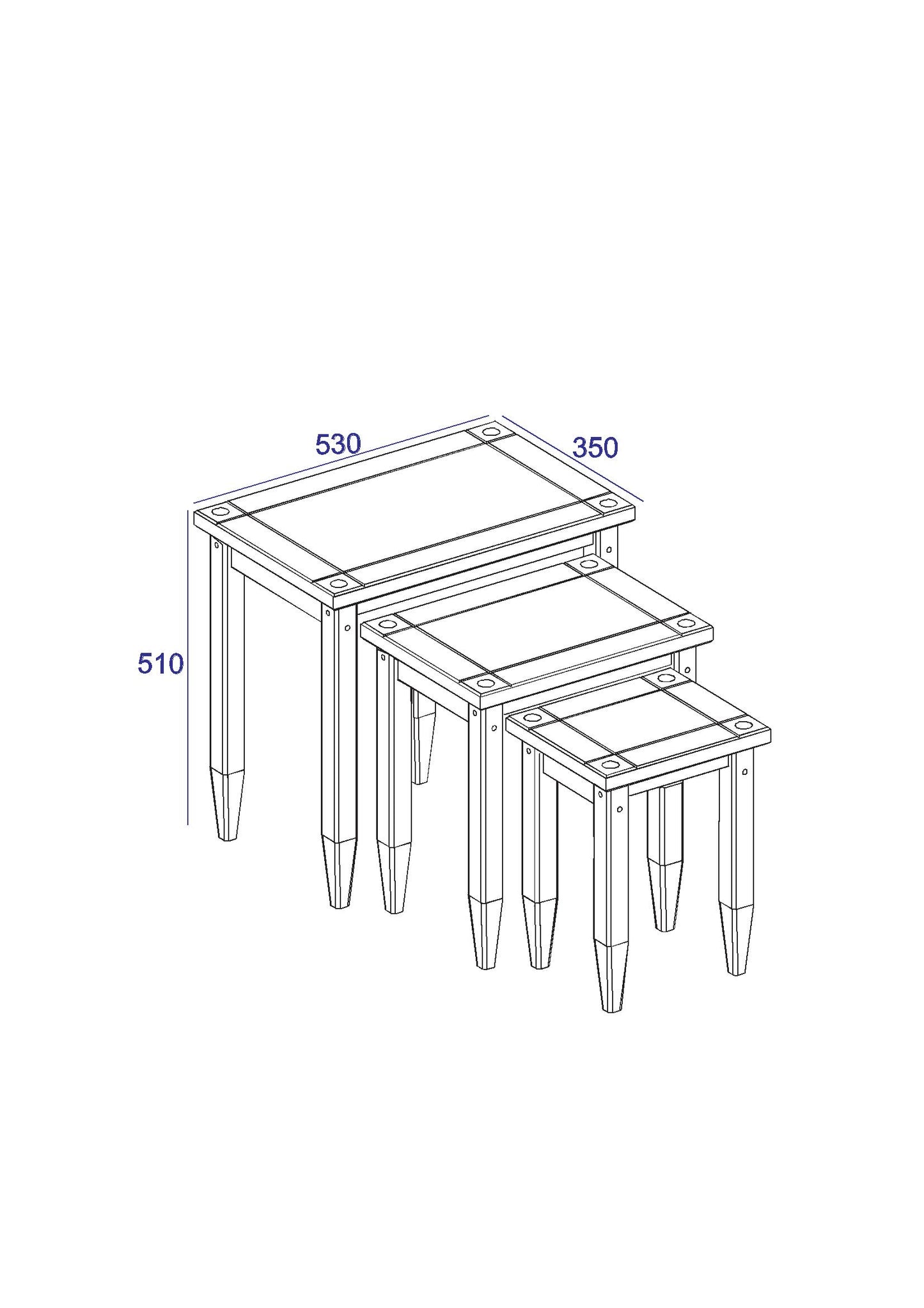 Corona Occassional Table (CR907)