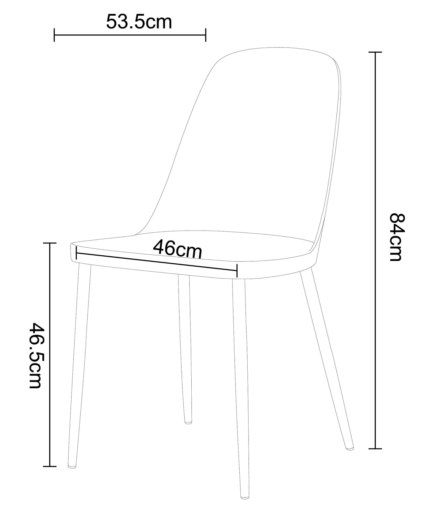 Aspen Pair of Chairs (ASCH22-CL)