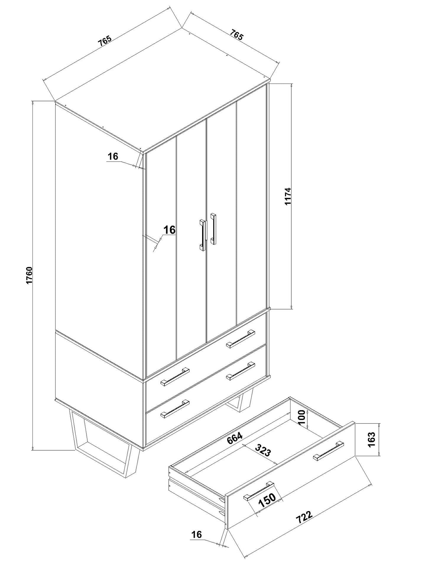 Texas Wardrobe (TXG582)