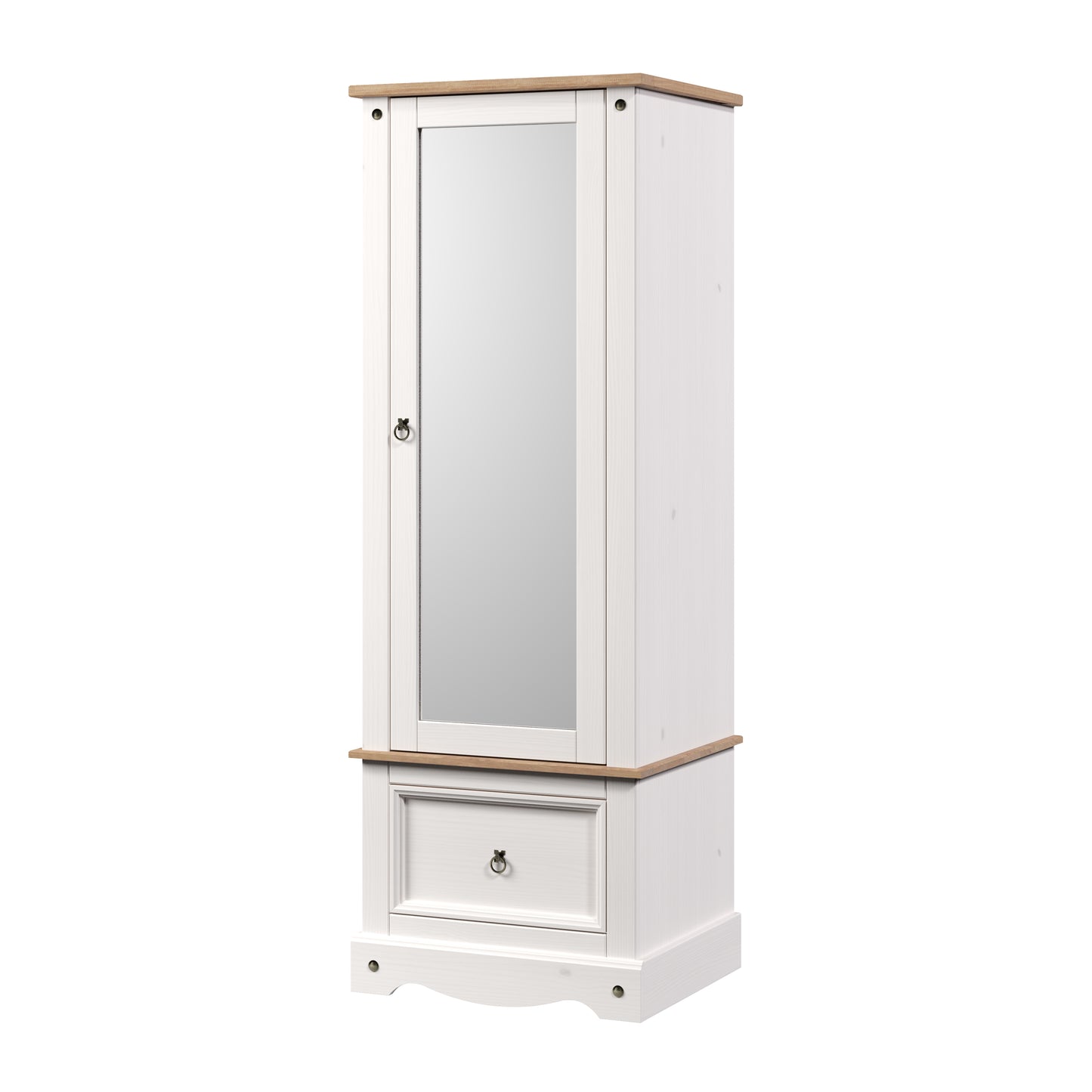 Corona White Wardrobe (CRW125)
