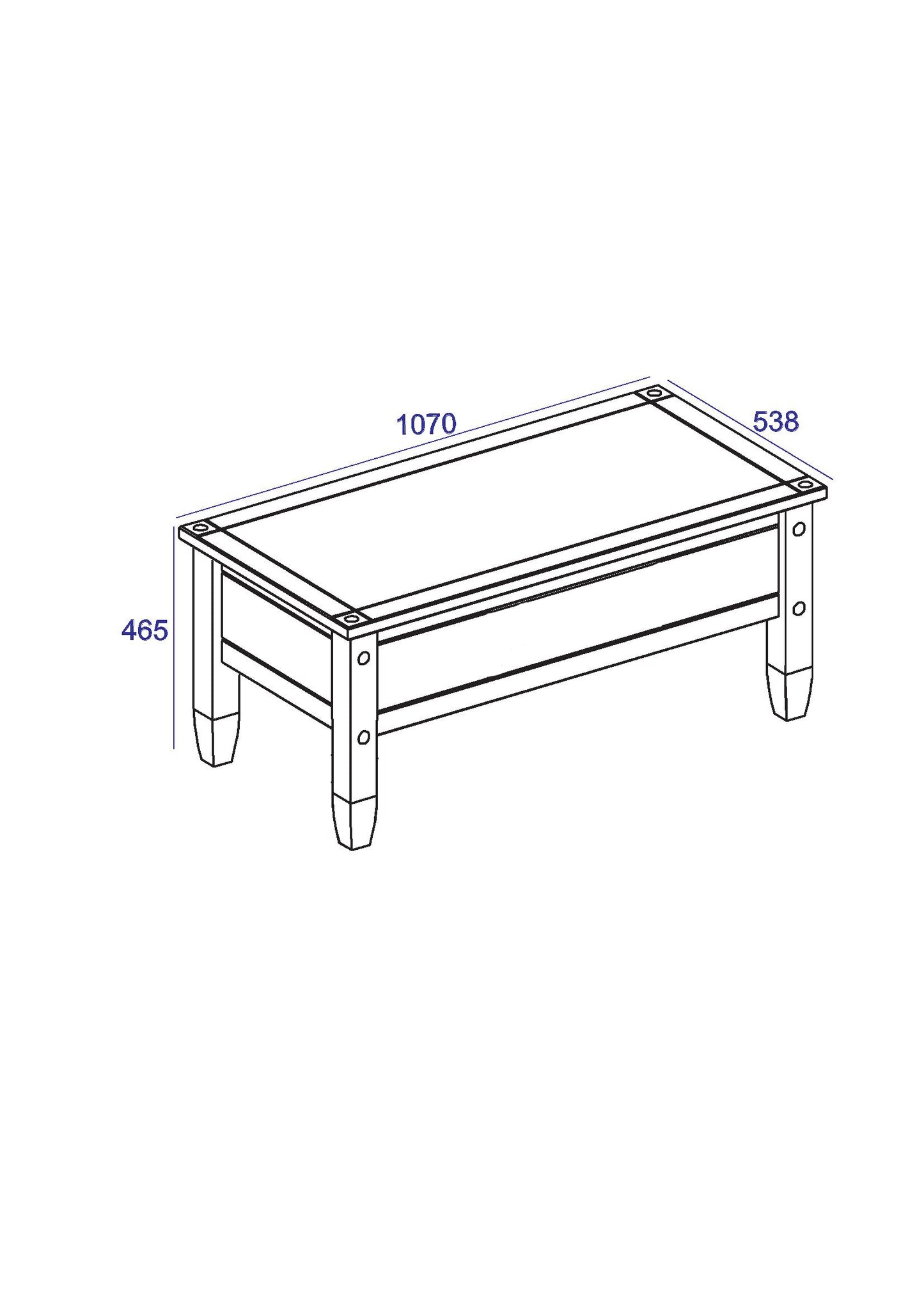 Corona Occassional Table (CR902)