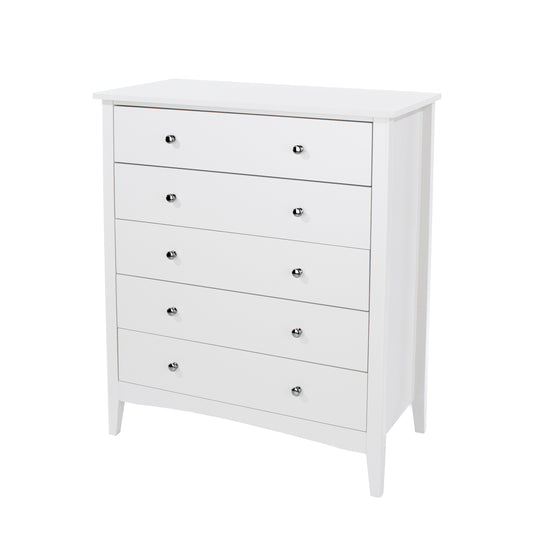 Como White Chest of Drawers (CMW515)