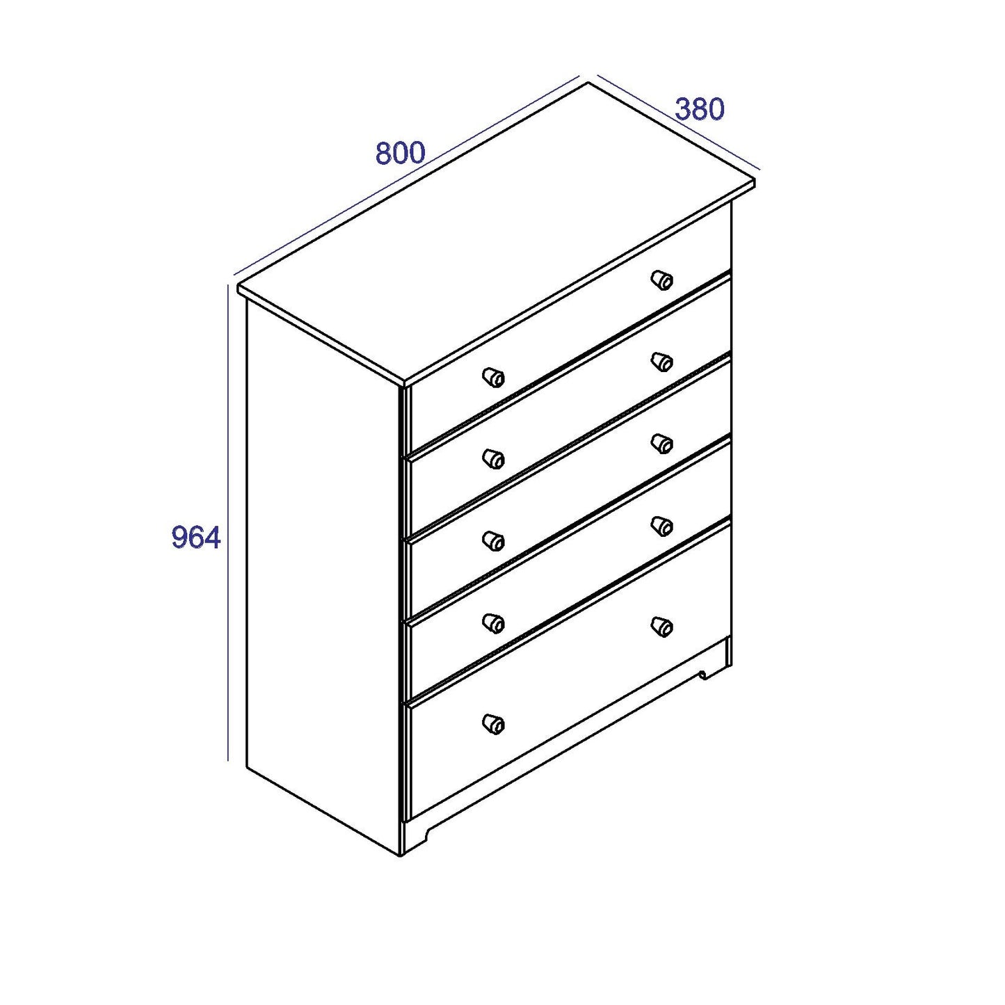 Colorado Chest of Drawers (CL515)