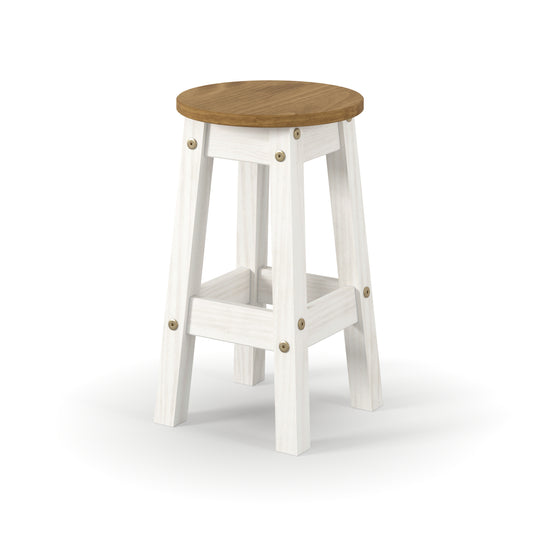 Corona White Bench seat (CRWSTL)
