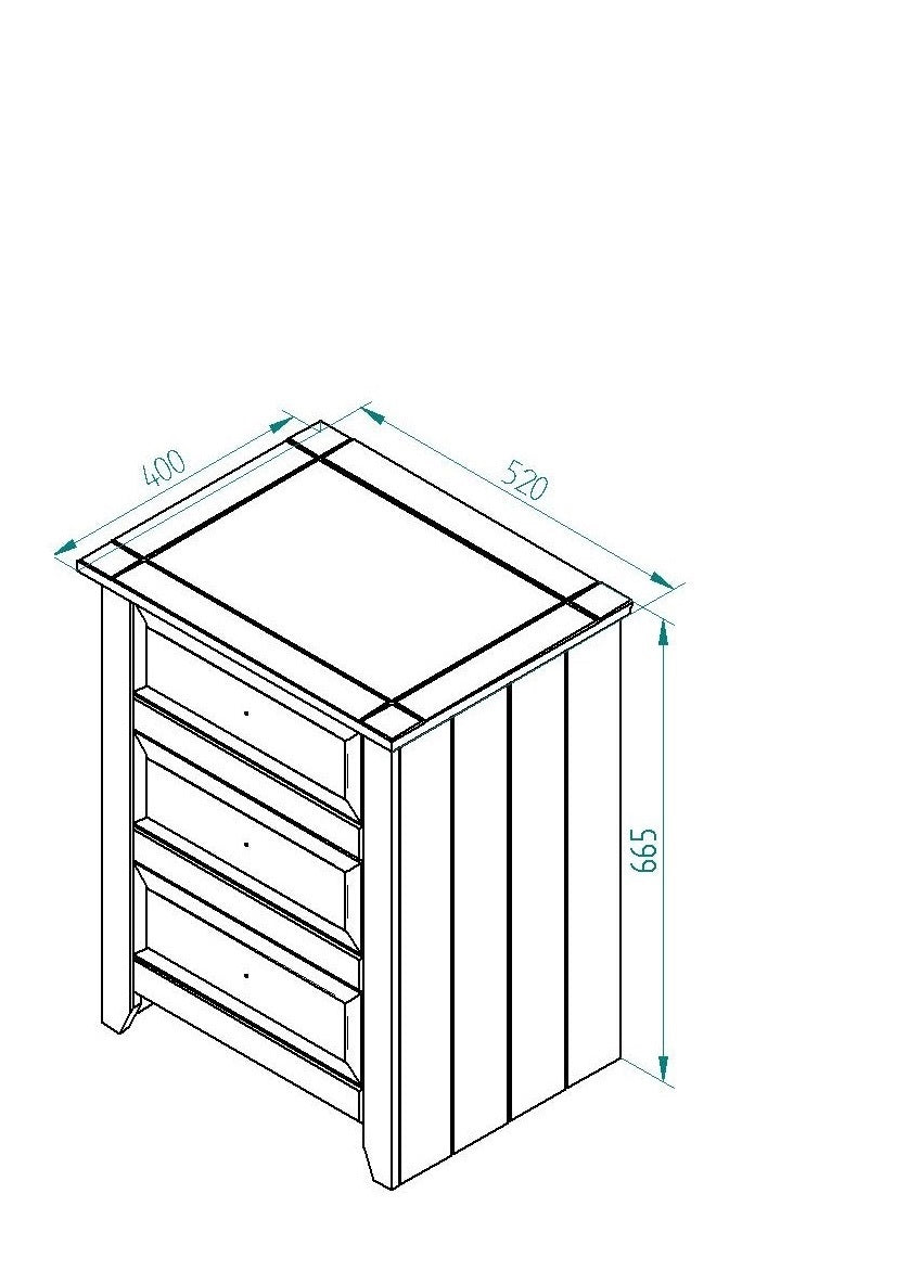 Capri Bedside (CP310)