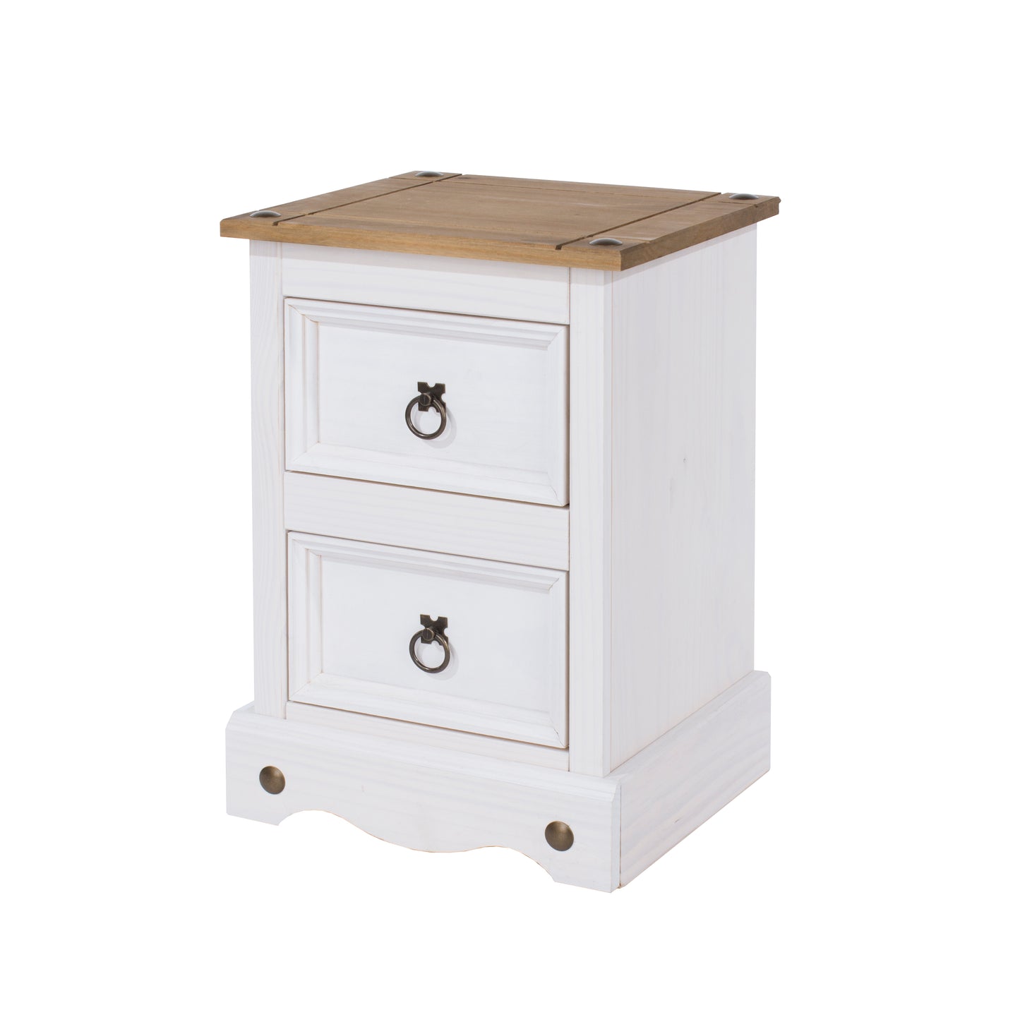 Corona White Bedside (CRW109)
