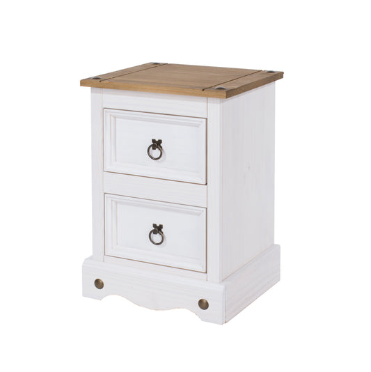 Corona White Bedside (CRW109)