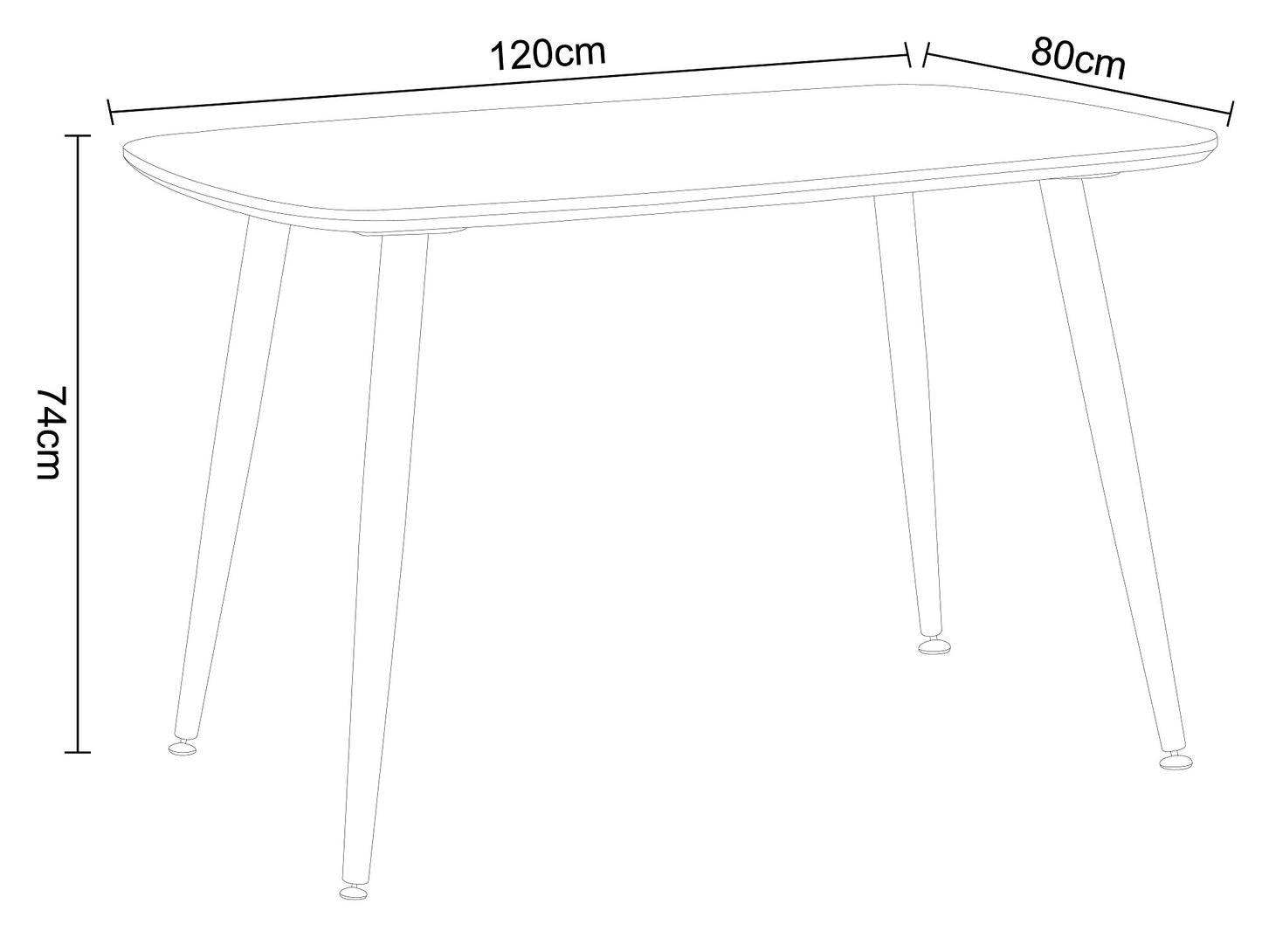 Aspen Dining Table (ASTB3-OK)