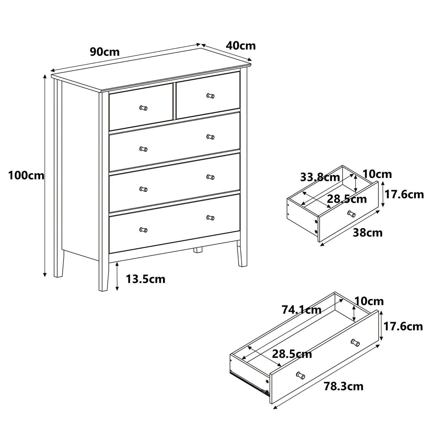 Henley Chest of Drawers (HN523)